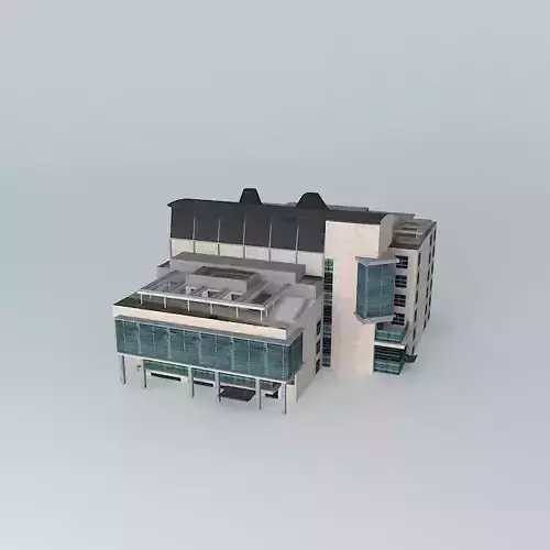 Juticia Supreme Court of the Dominican Republic  Santo Domingo Free 3D model