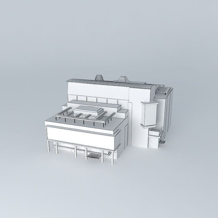 Juticia Supreme Court of the Dominican Republic  Santo Domingo Free 3D model_3