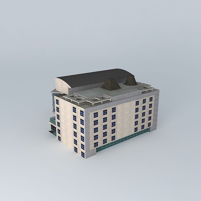 Juticia Supreme Court of the Dominican Republic  Santo Domingo Free 3D model_2