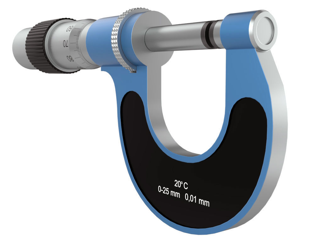 Micrometer 3D model_6