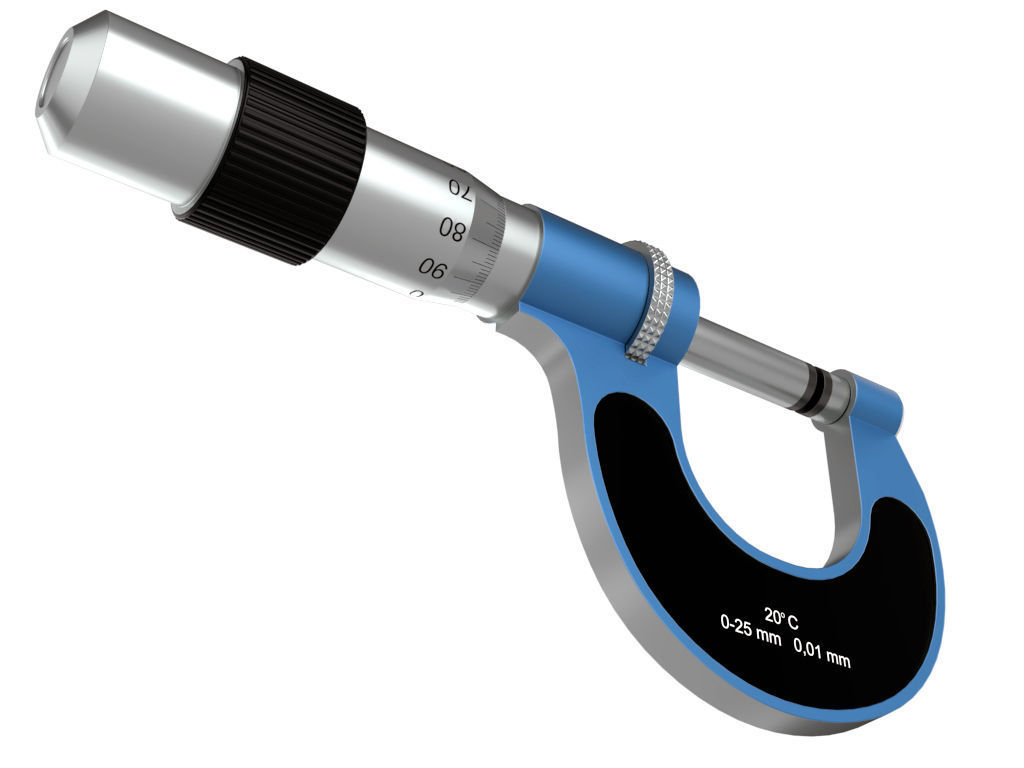 Micrometer 3D model_9
