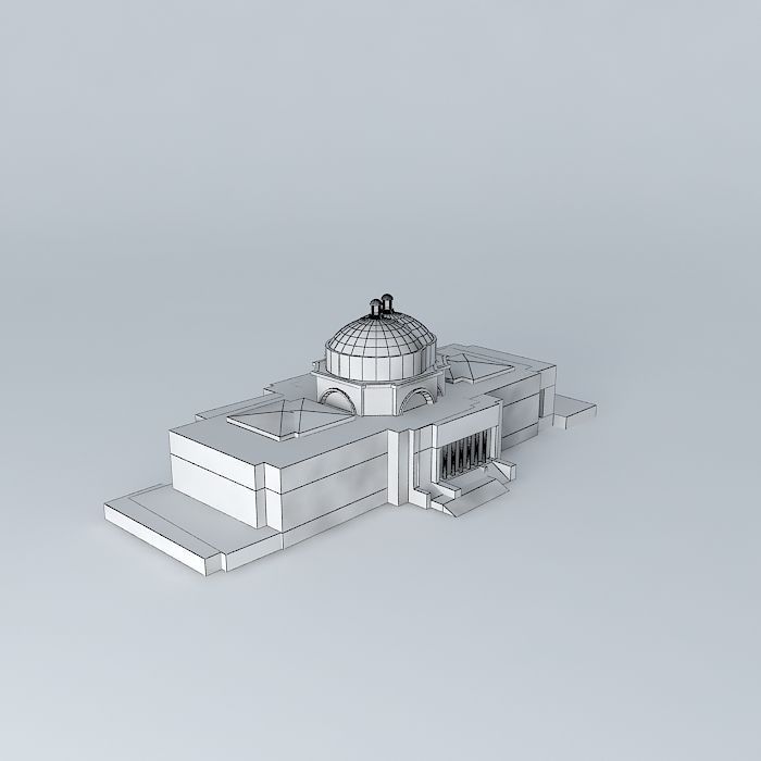 Capitol San Juan- San Juan  Puerto Rico Free 3D model_3