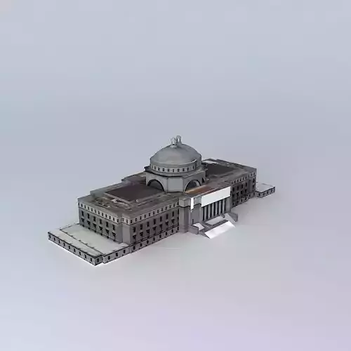 Capitol San Juan- San Juan  Puerto Rico Free 3D model