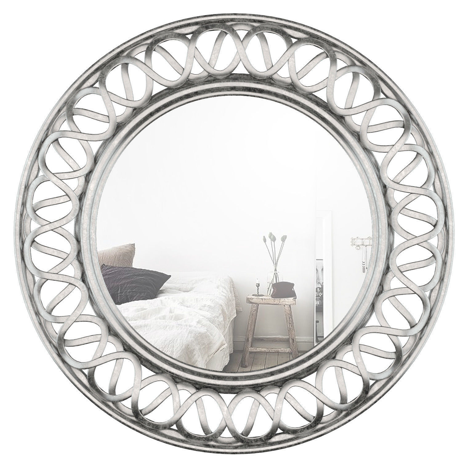 Trina Lattice Accent Mirror FDLL6958 3D model_1