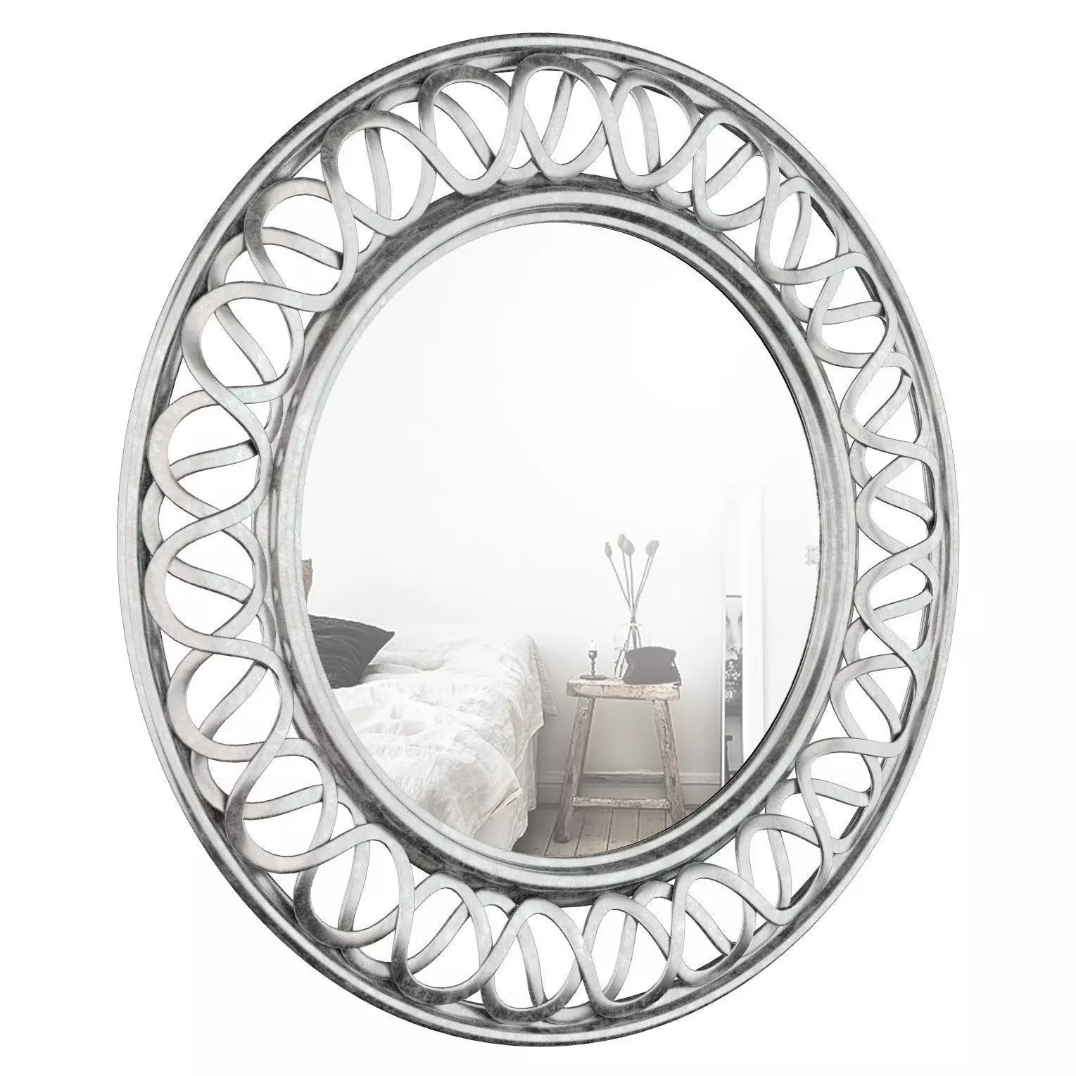 Trina Lattice Accent Mirror FDLL6958 3D model_0