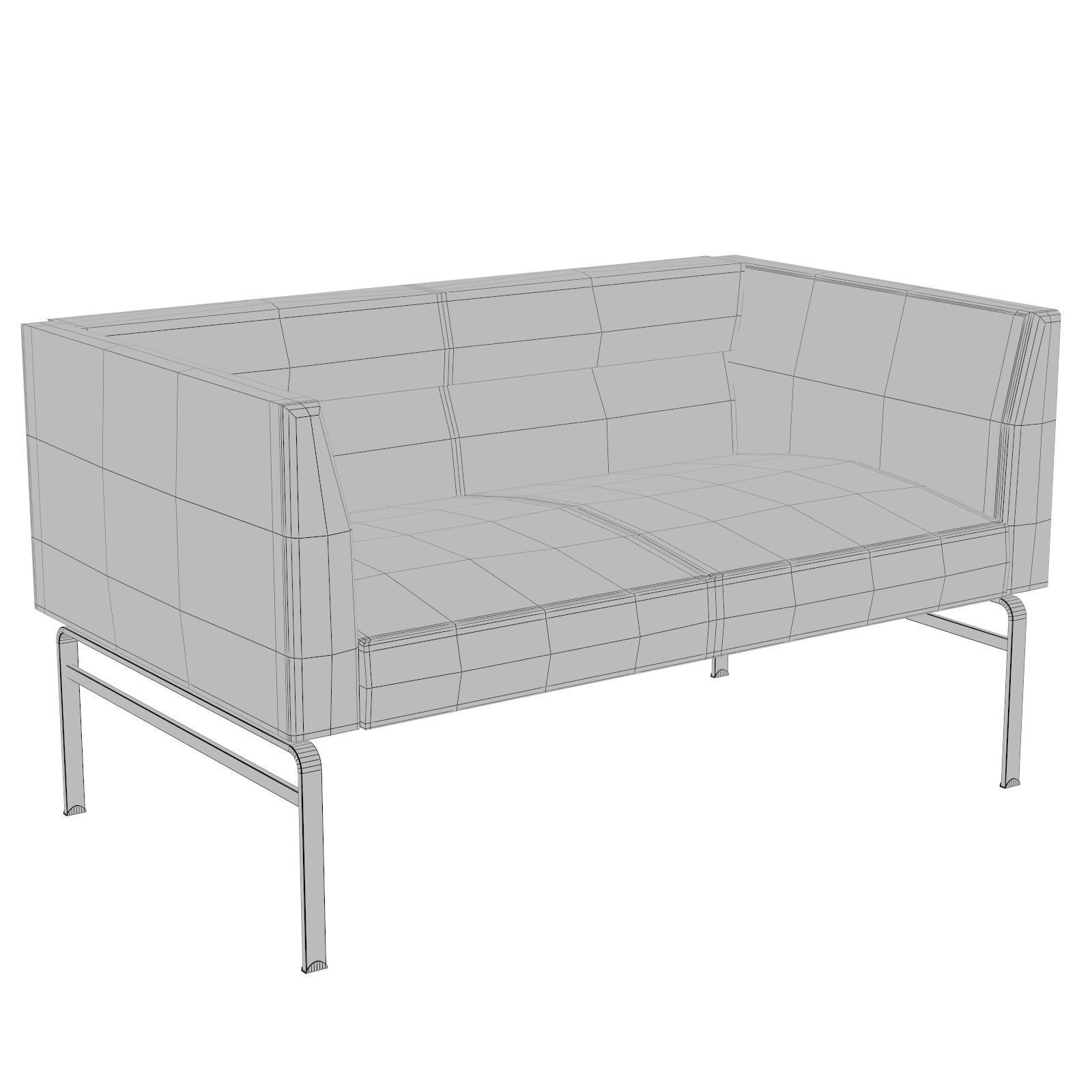 Wilson - Lounge sofas by Kinnarps  Architonic 3D model_2