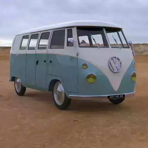 Volkswagen Combi Studio Max 3D model
