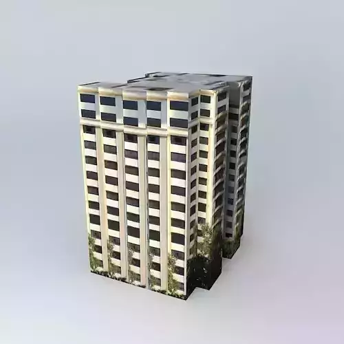 Building on the avenue Anacaona  Santo Domingo  Dominican Republic.