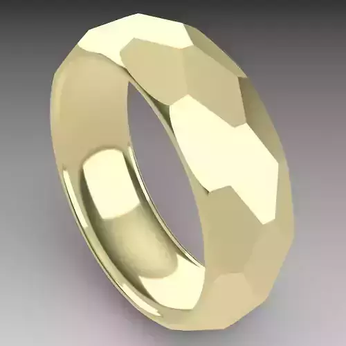 Faceted ring