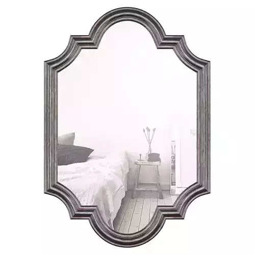 Oxford mirror figured black