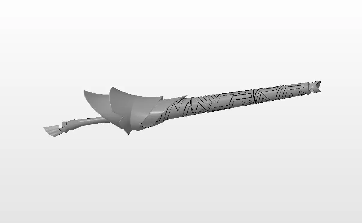 Gilgamesh Ea Sword of Rapture - Fate Stay Night 3D print model_0