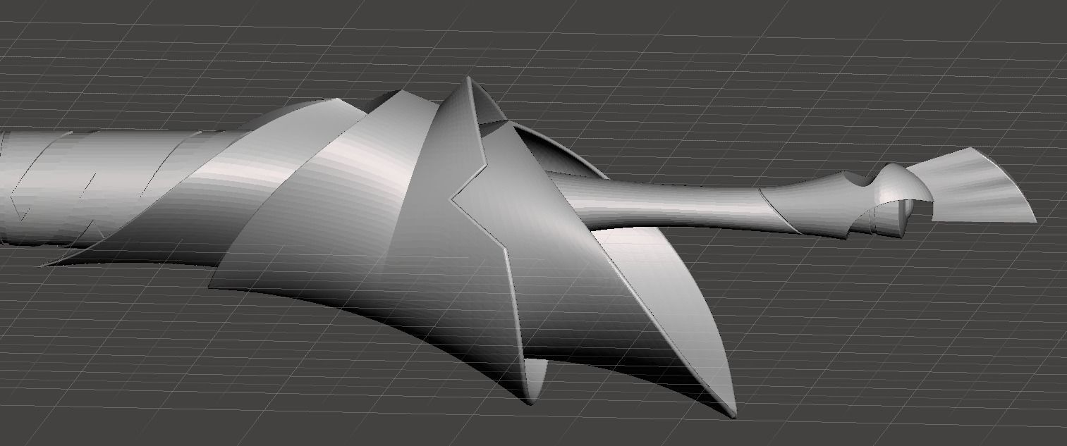 Gilgamesh Ea Sword of Rapture - Fate Stay Night 3D print model_3