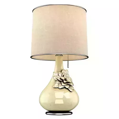 Table Lamps Stone Flower