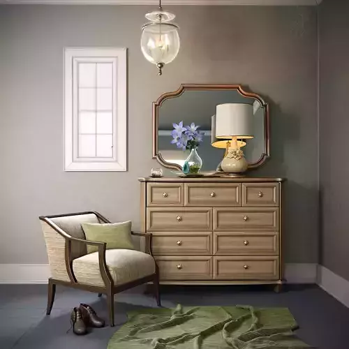 Dresser Bernhardt 3D model