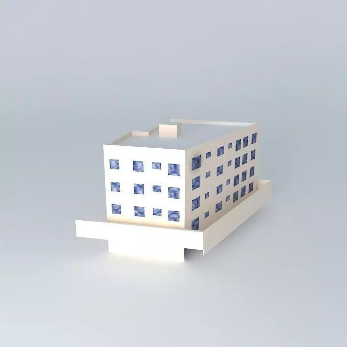 building eliezer Free 3D model_0