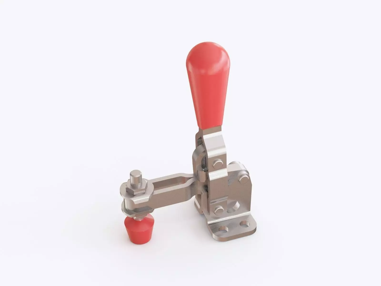 Horizontal quick release toggle clamp 3D model_0