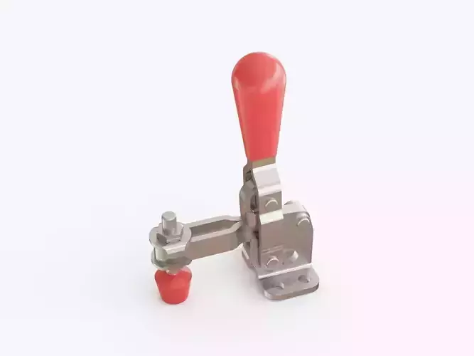 Horizontal quick release toggle clamp