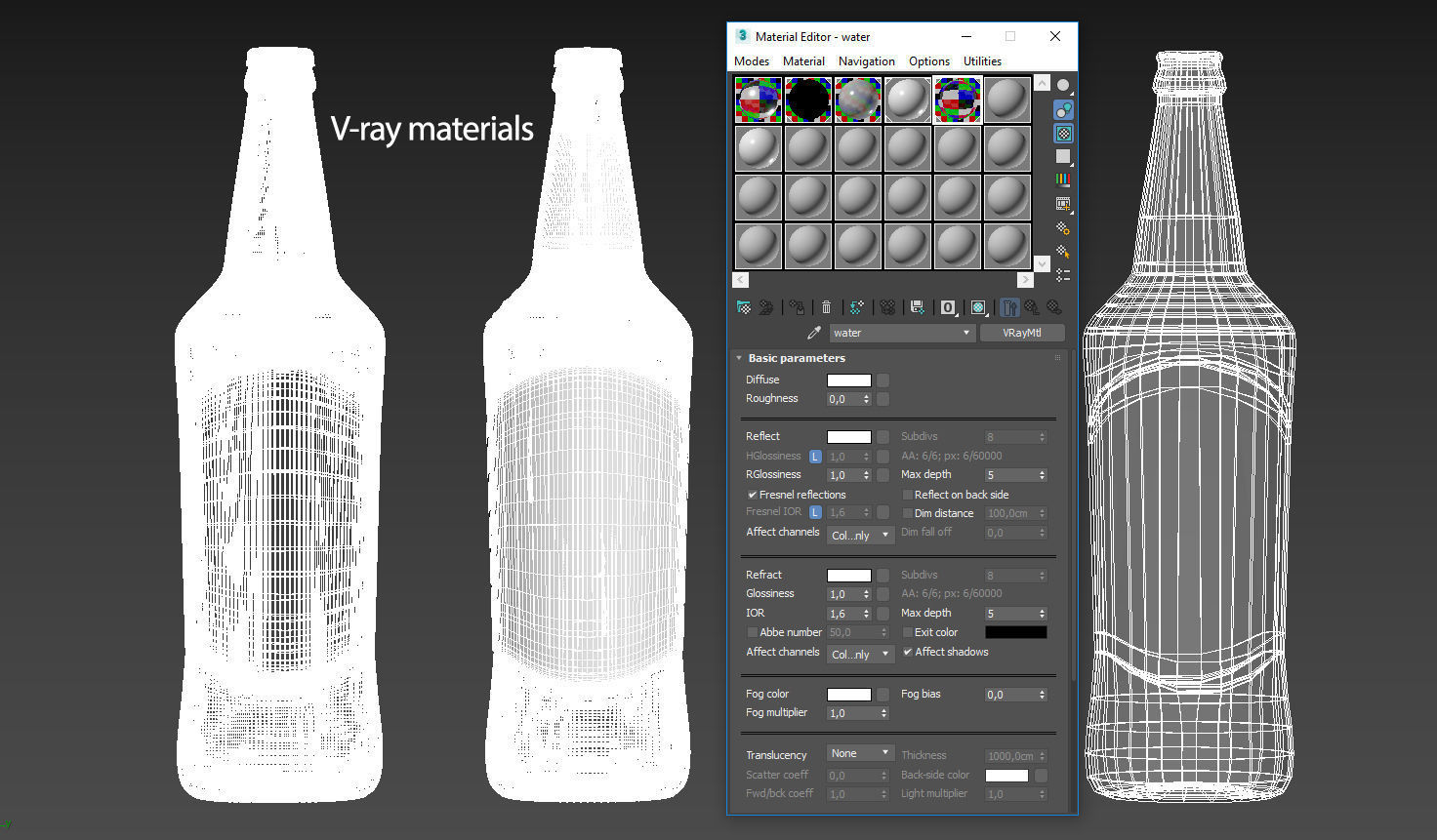 beer bottle Free 3D model_10