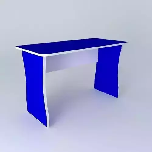 Blue table desk