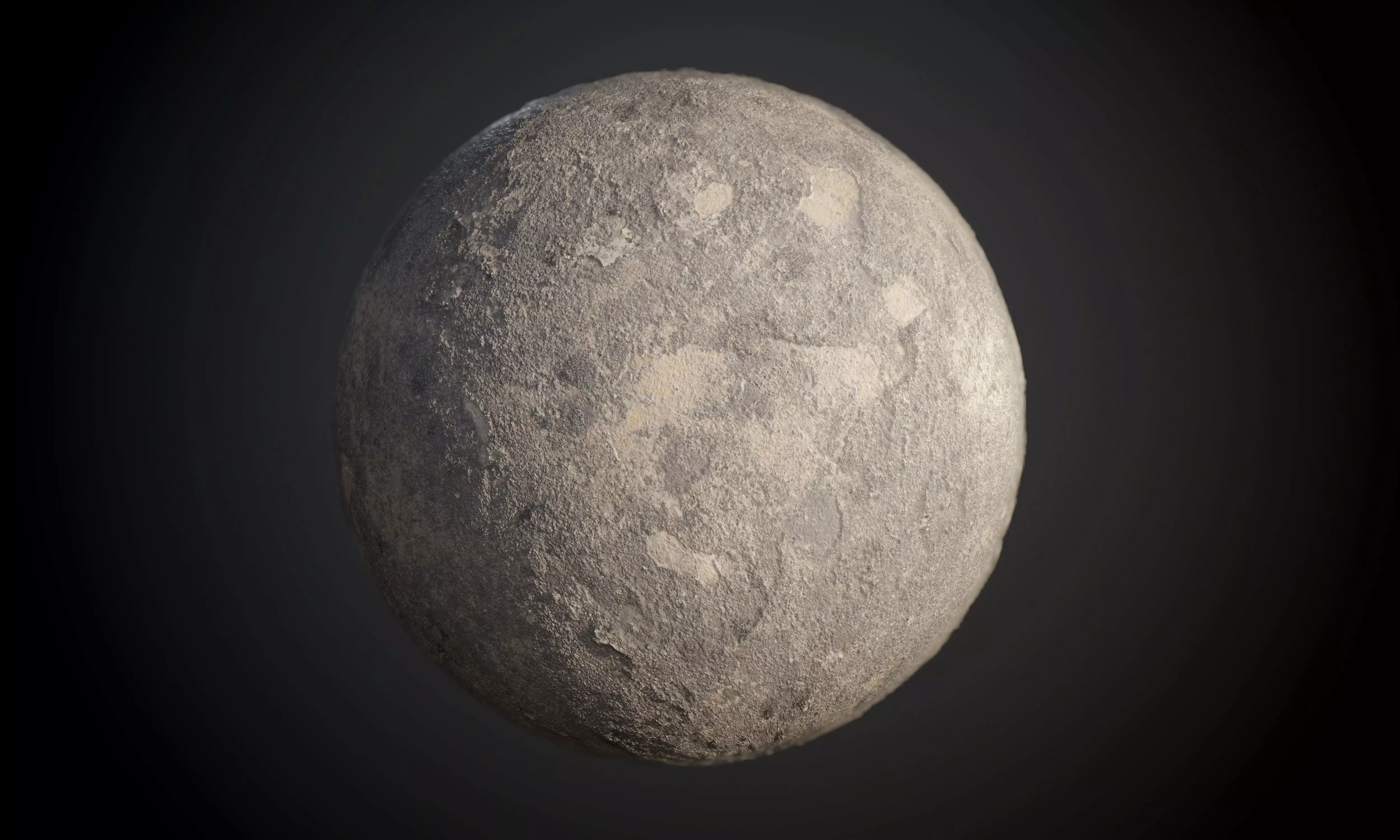 Concrete Wall Cracked Rough Damaged Seamless PBR Texture Texture