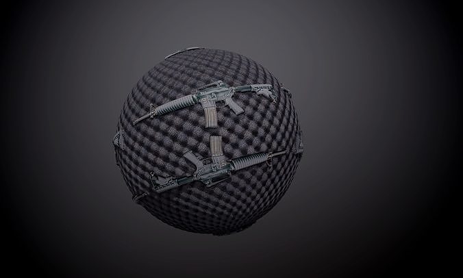 M14 Rifle Weapon Case Seamless PBR Texture  Texture