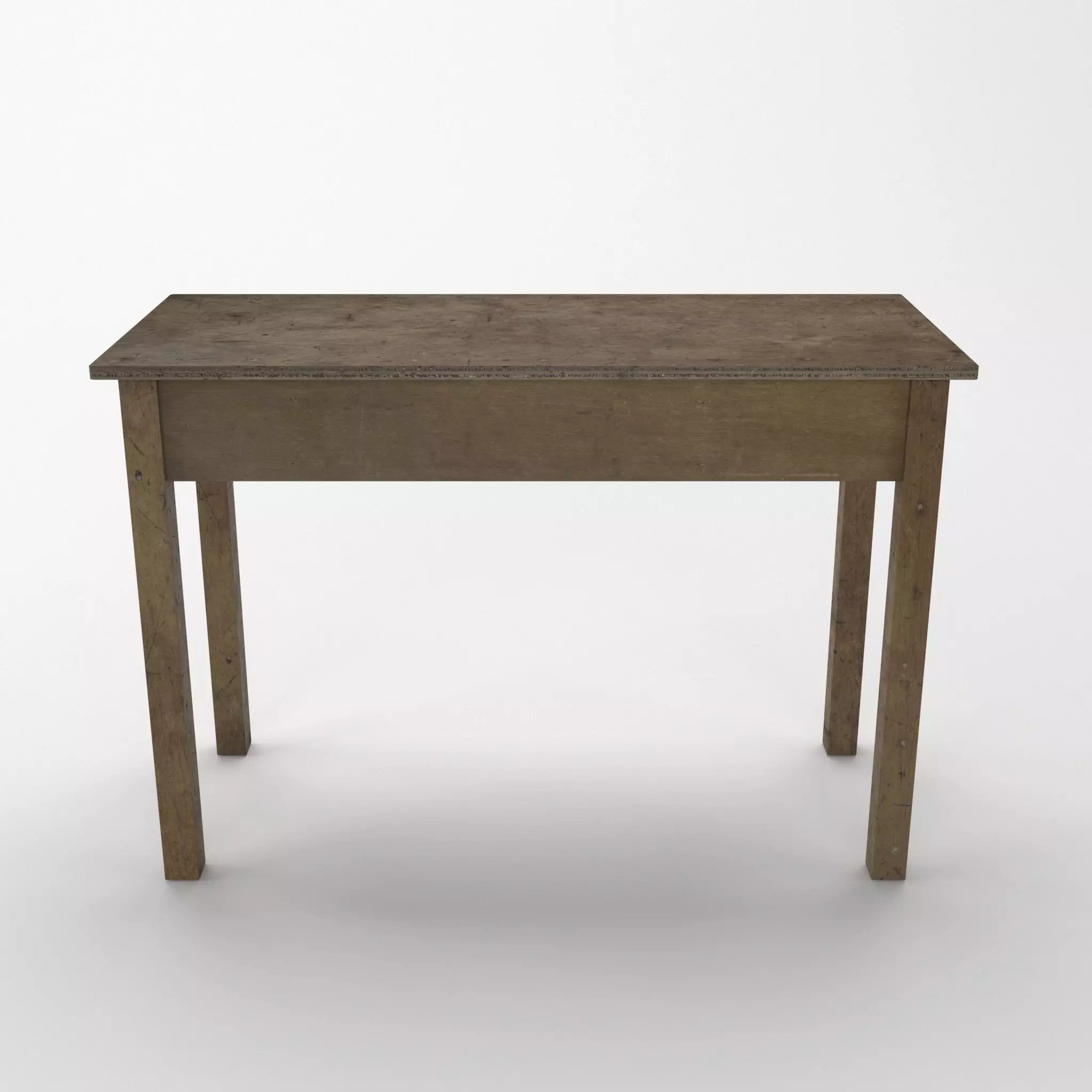 Vintage Hall Table 3D model_0