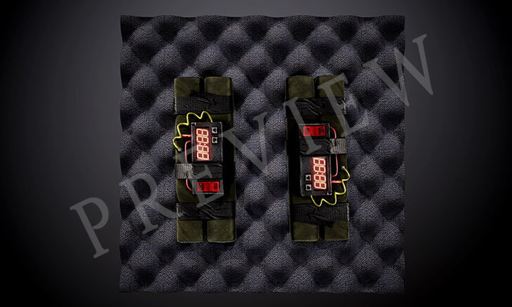 C4 Bomb Weapon Case Seamless PBR Texture Texture_1