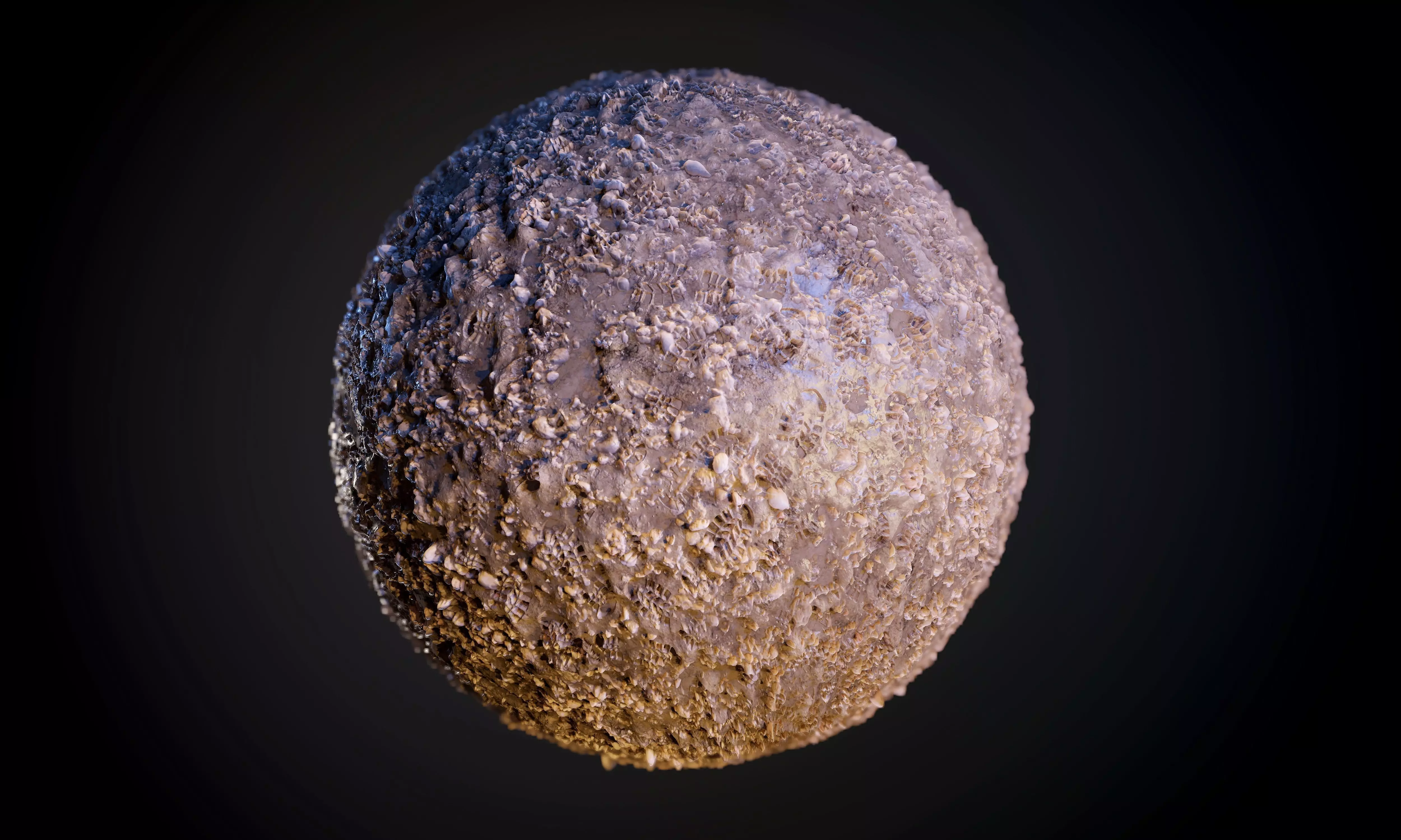 Sand Stones Dirt Seamless PBR Texture Texture_0