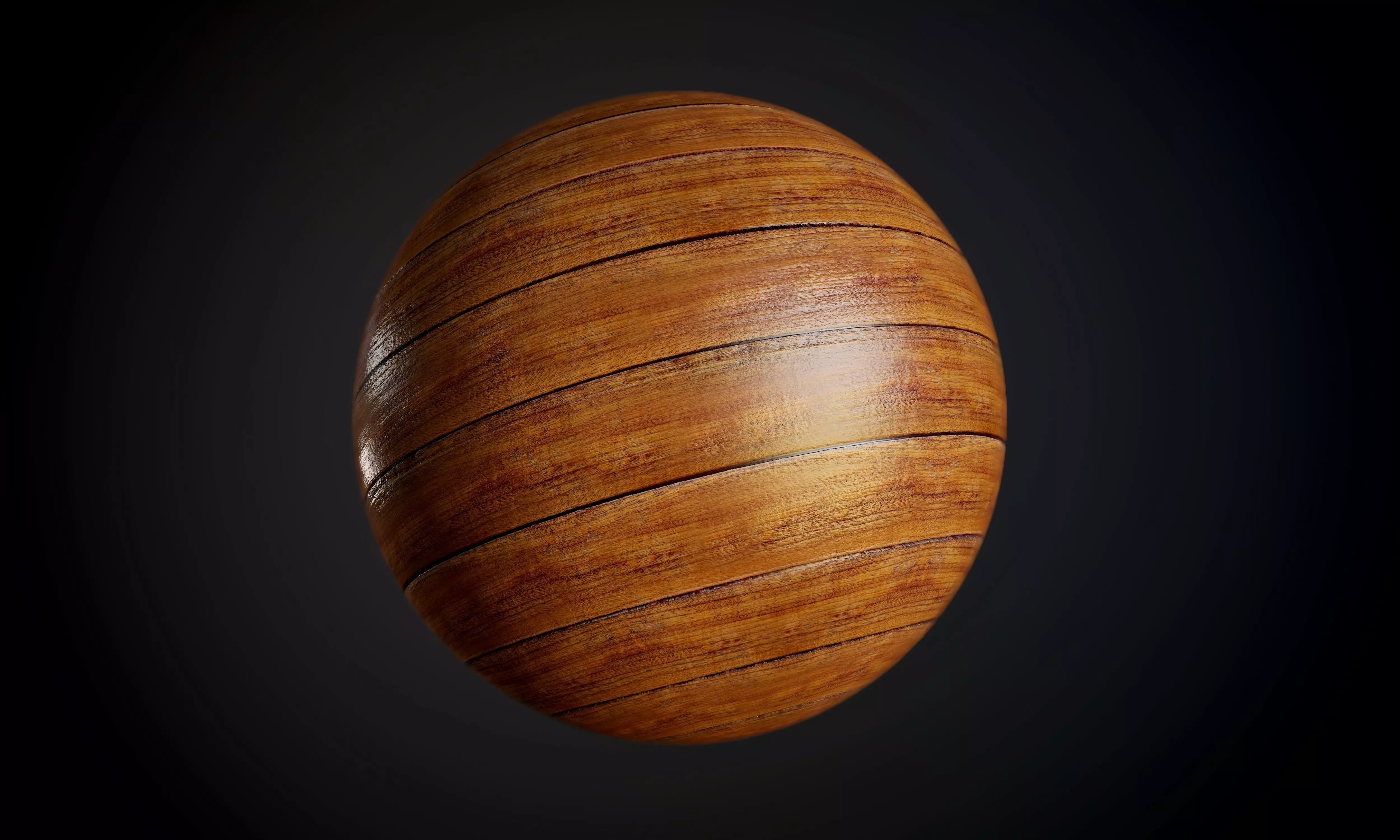 Wood Floor Seamless PBR Texture Texture_0