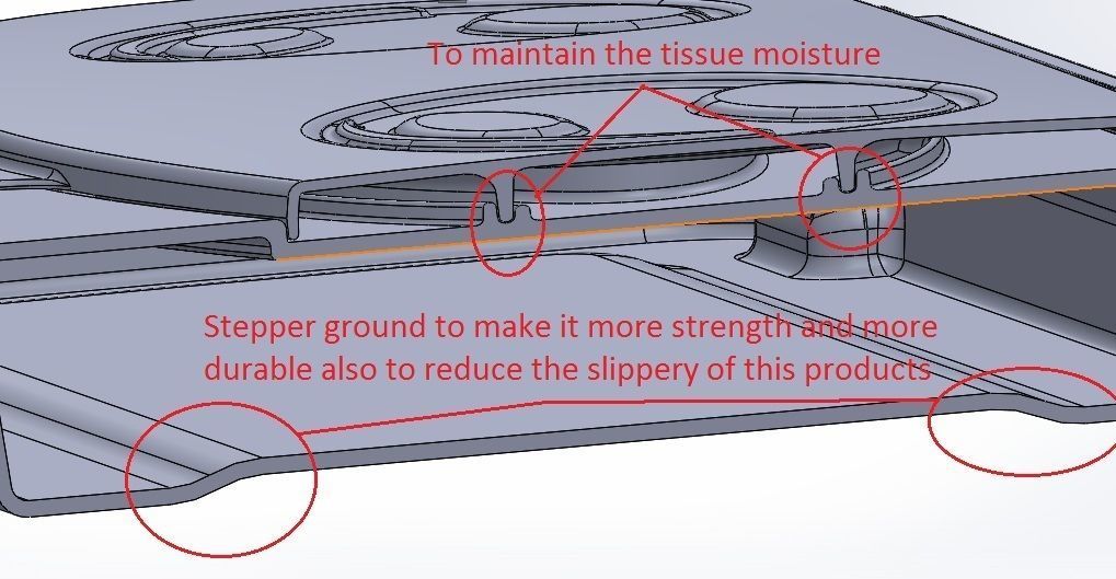 Baby Wipes Case 3D model_9