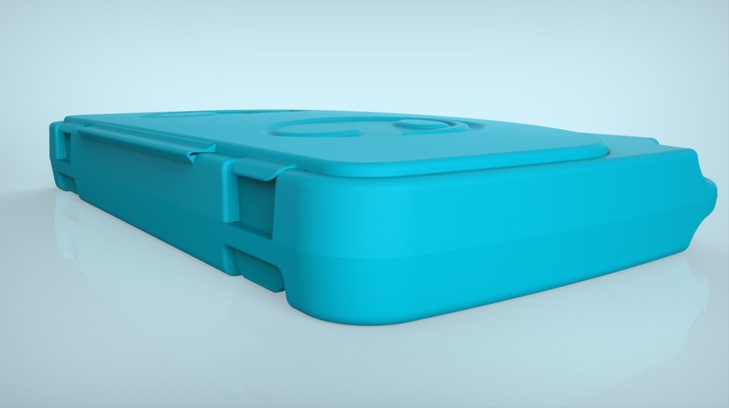 Baby Wipes Case 3D model_5