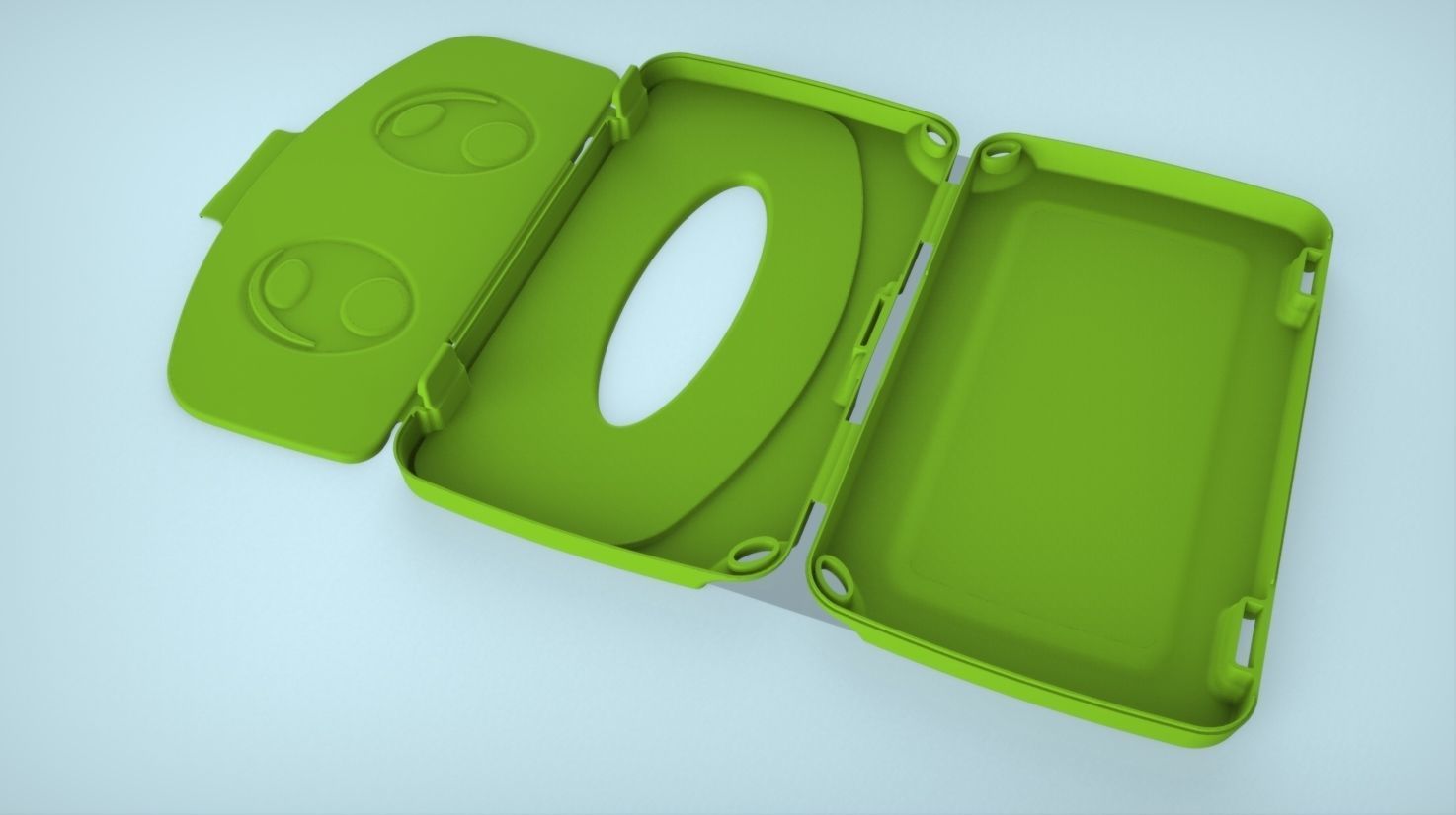 Baby Wipes Case 3D model_4