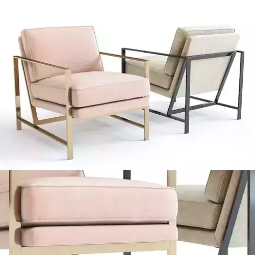 West Elm Metal Frame Chair