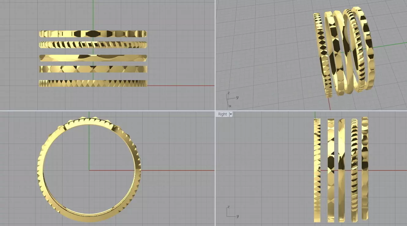  Cute ring 3D model_0