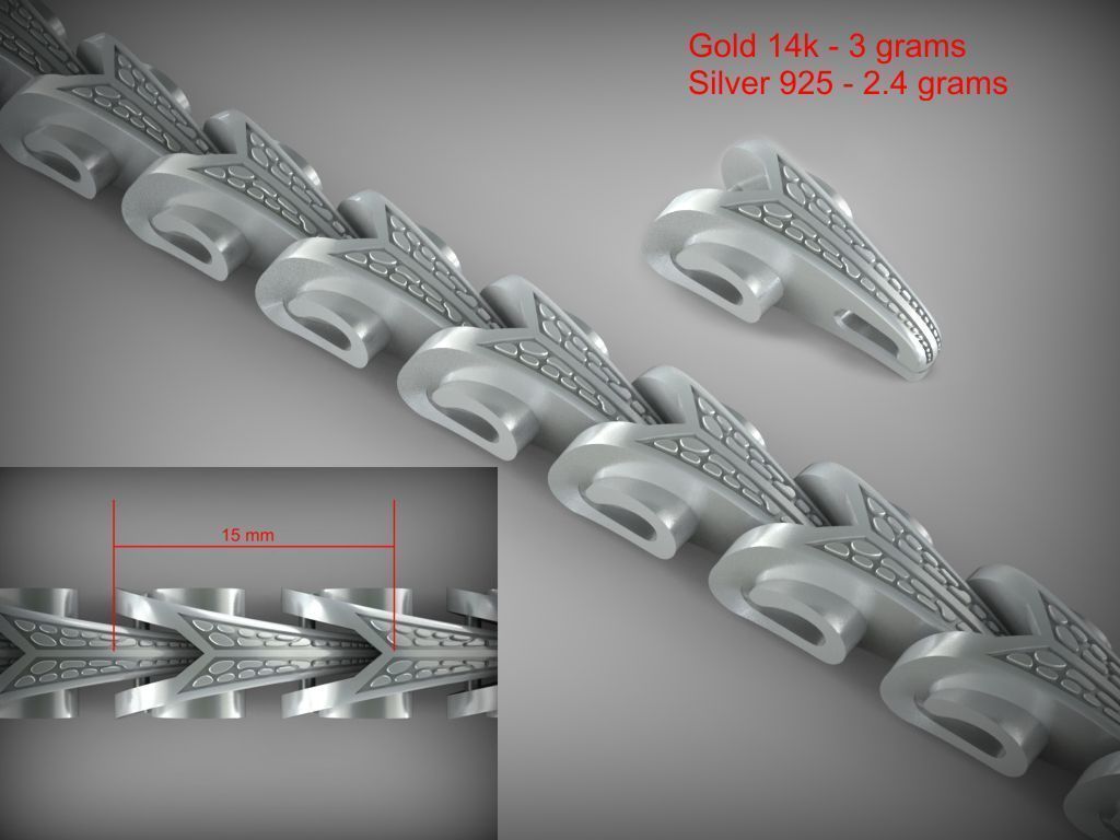 Chain Link 41 3D print model_1