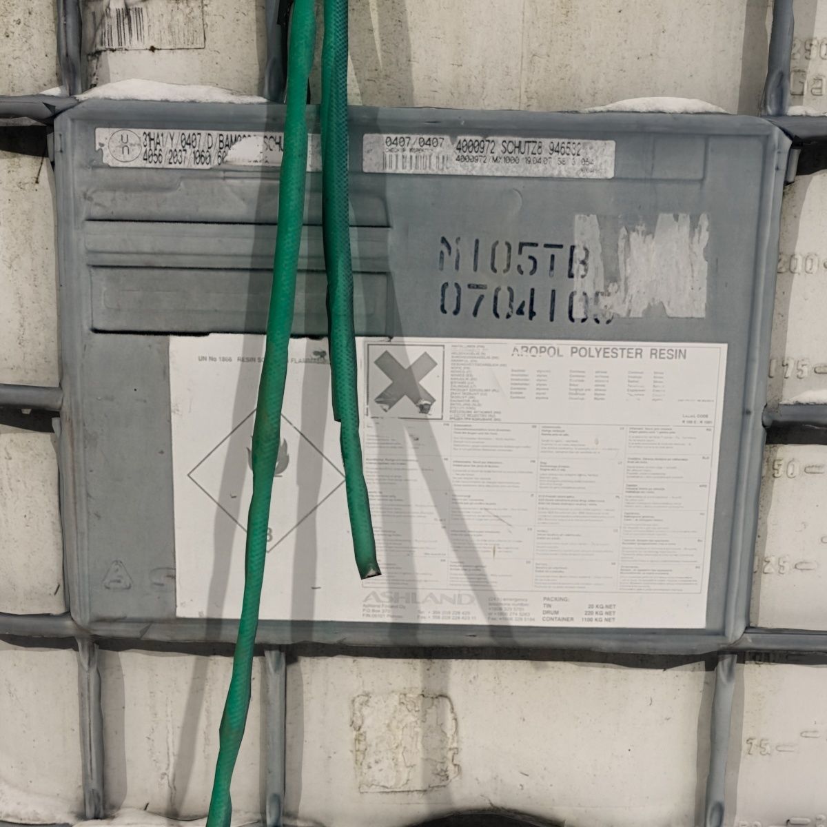 Chemical Tank Scan -- Mid poly 3D model_4