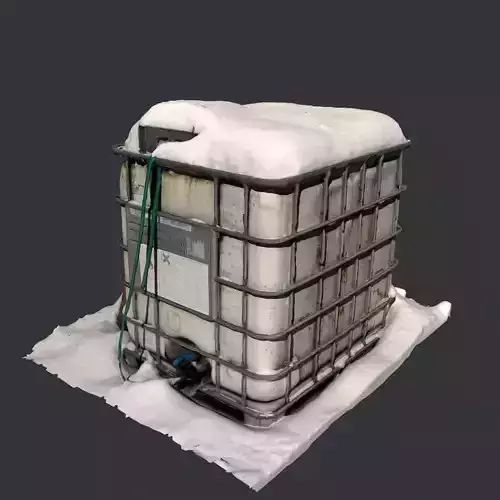 Chemical Tank Scan -- Mid poly 