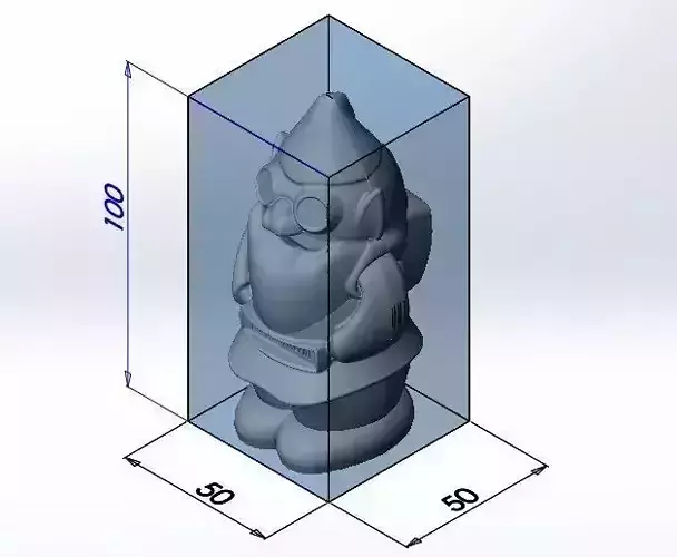 Santa Claus 3D print model