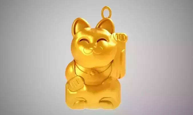 Lucky Cat 3D print model
