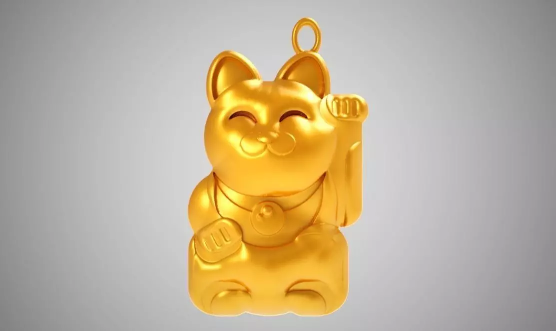 Lucky Cat 3D print model_0