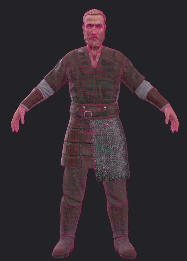 Lief - Viking - Lowpoly Stylized Low-poly 3D model_6