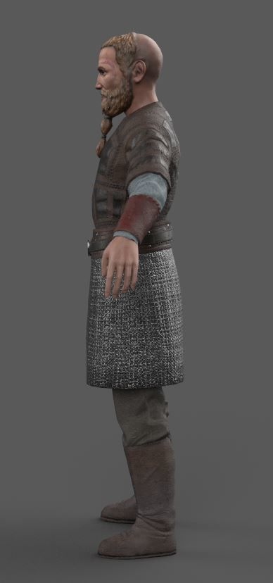 Lief - Viking - Lowpoly Stylized Low-poly 3D model_2