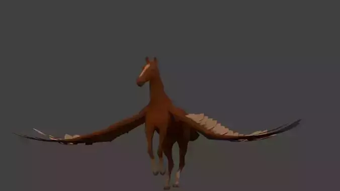 pegasus horse with wings