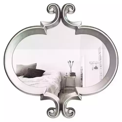 Contemporary Meadow Wall Mirror - Oblong Shape ATGD5526