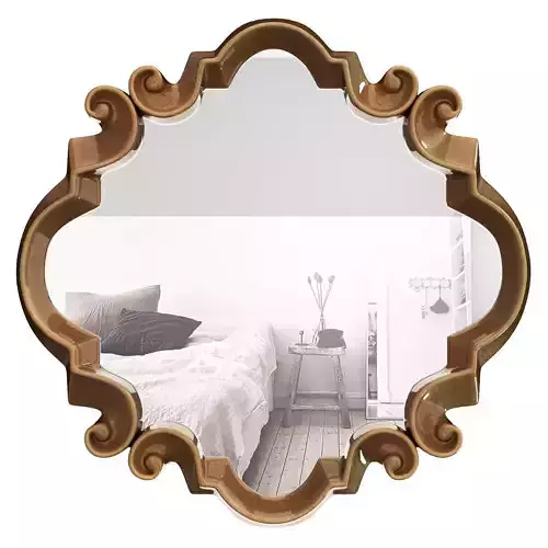 Contemporary Meadow Wall Mirror - Diamond Shape ATGD5526