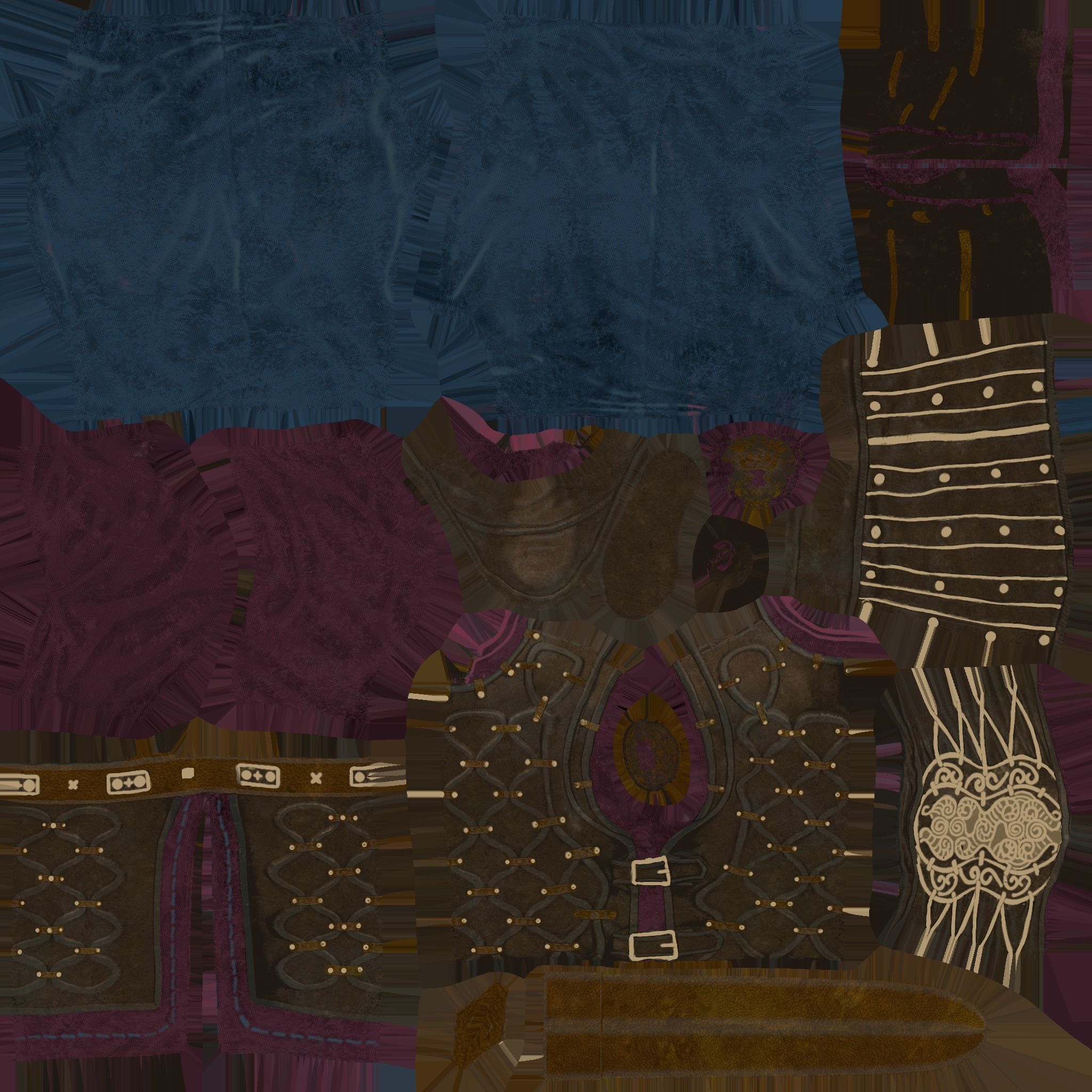 Harald - Viking - Lowpoly Stylized Low-poly 3D model_7