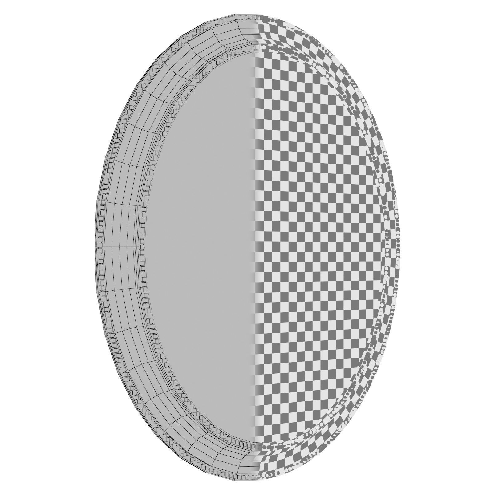 Accent Mirror CHRL3675 3D model_2