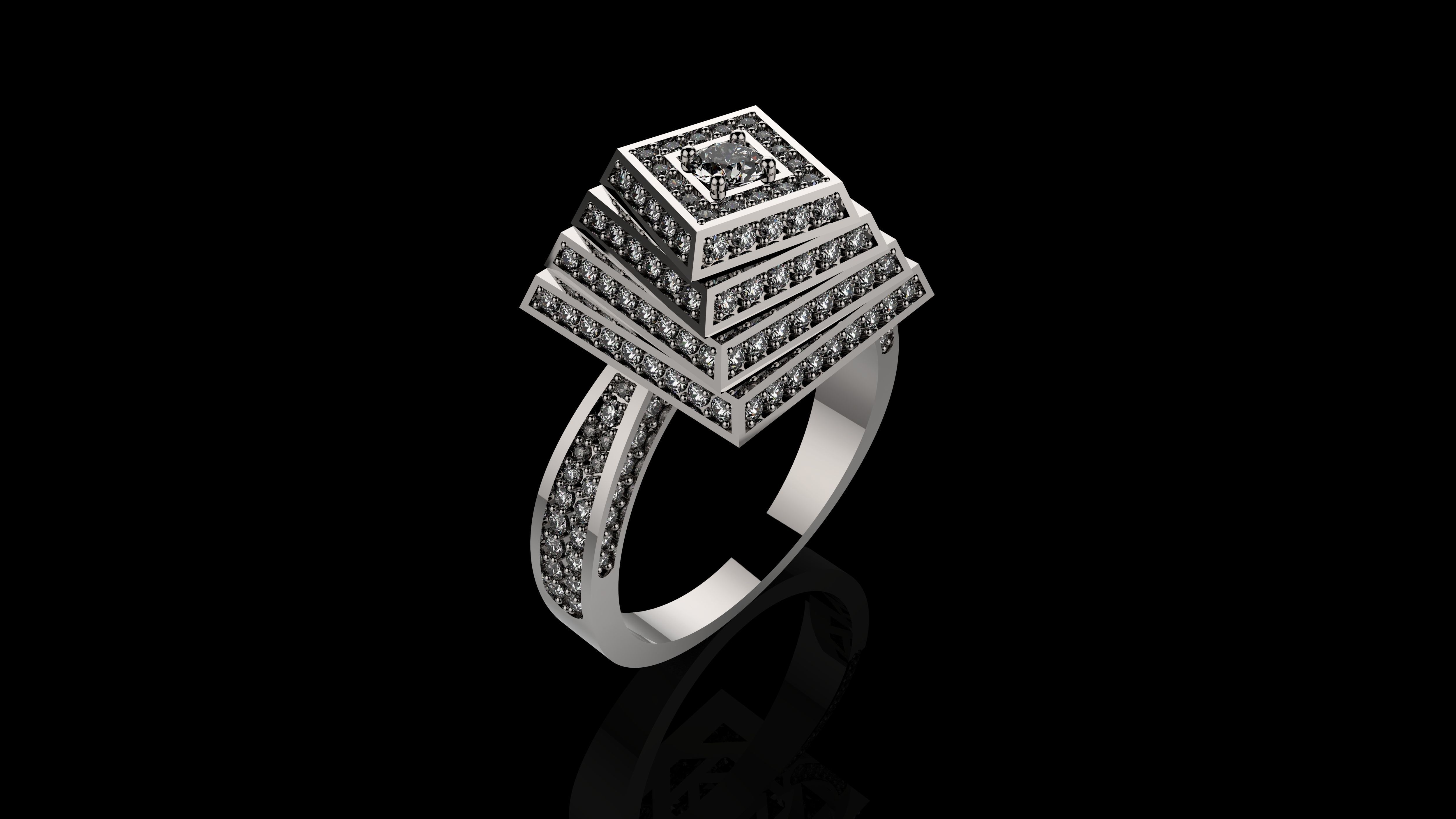 T RINGS N2 3D print model_3