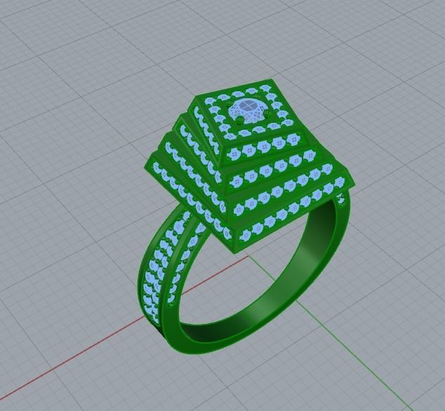 T RINGS N2 3D print model_10