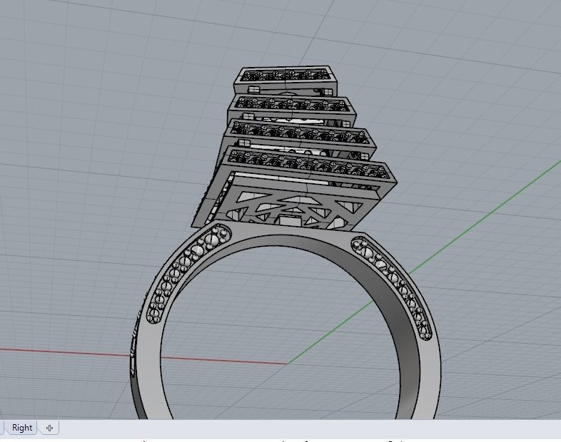 T RINGS N2 3D print model_8